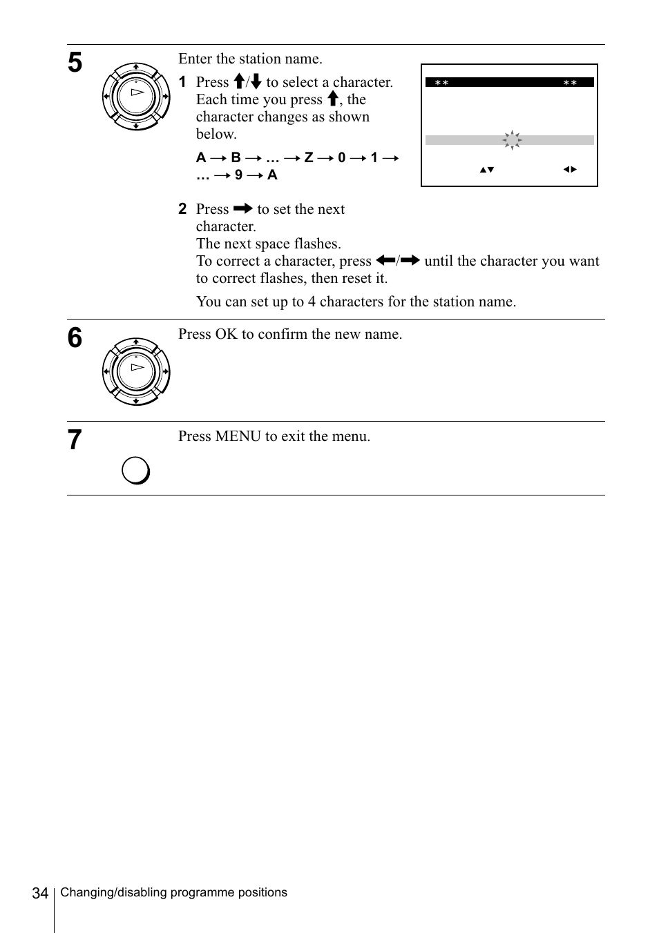Sony SLV-SE220D User Manual | Page 34 / 80