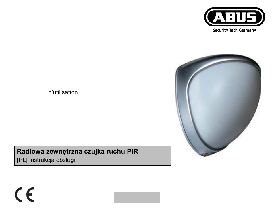ABUS FUBW50021 Secvest wireless outdoor motion detector User Manual | Page 92 / 110