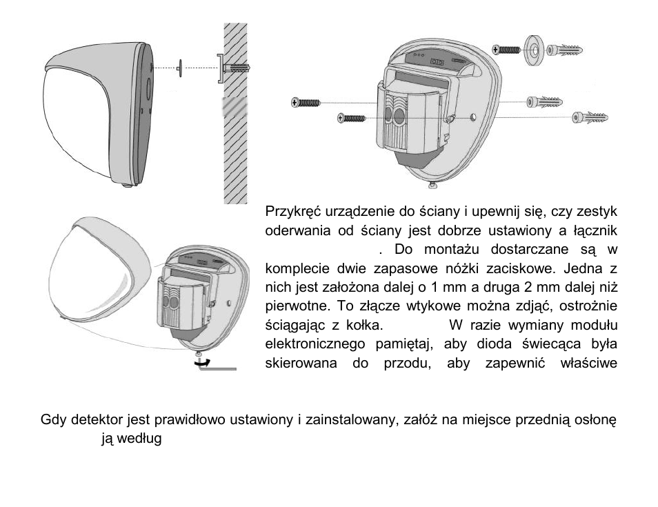 ABUS FUBW50021 Secvest wireless outdoor motion detector User Manual | Page 99 / 110