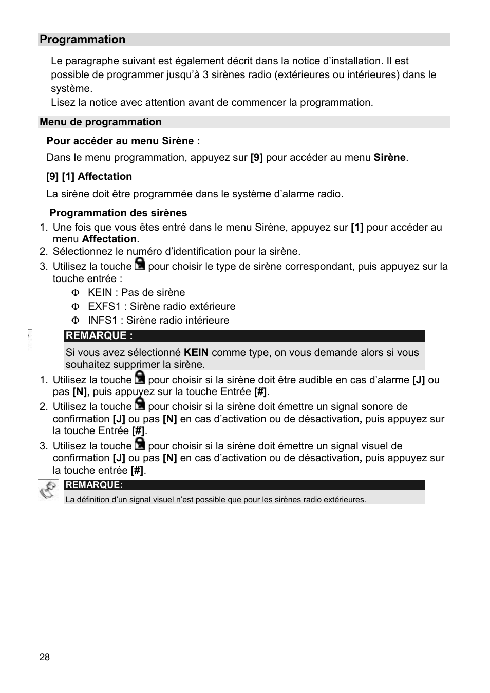 ABUS FU9080 Privest Wireless Outdoor Siren User Manual | Page 28 / 56