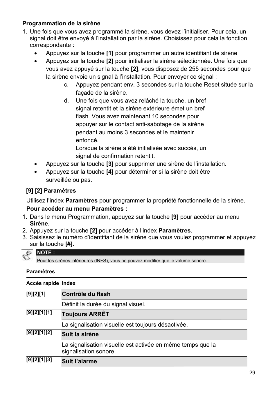 ABUS FU9080 Privest Wireless Outdoor Siren User Manual | Page 29 / 56