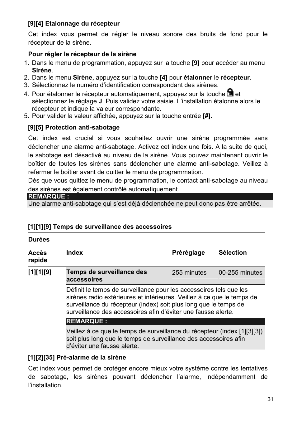 ABUS FU9080 Privest Wireless Outdoor Siren User Manual | Page 31 / 56