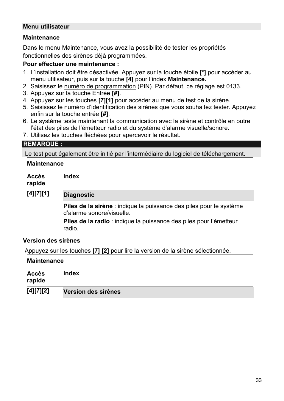 ABUS FU9080 Privest Wireless Outdoor Siren User Manual | Page 33 / 56