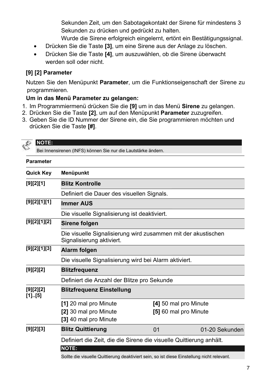 ABUS FU9080 Privest Wireless Outdoor Siren User Manual | Page 7 / 56