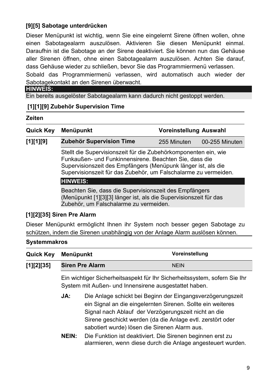 ABUS FU9080 Privest Wireless Outdoor Siren User Manual | Page 9 / 56