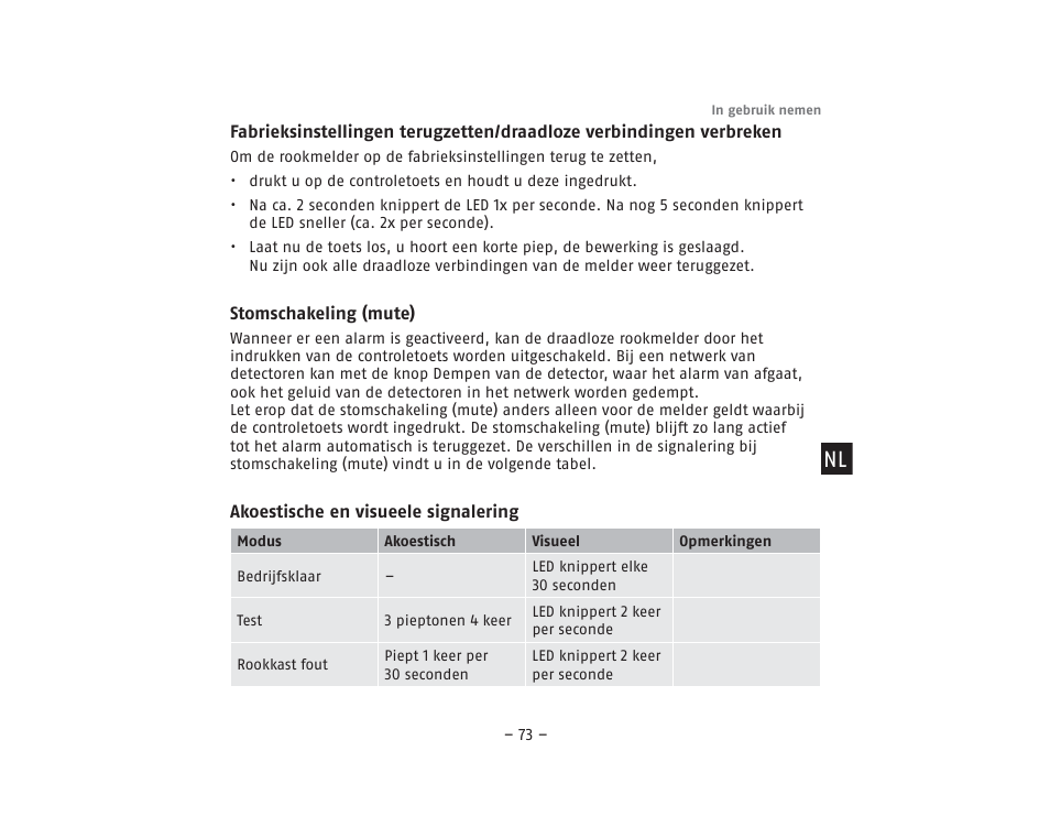 ABUS RM40Li VdS Smoke Detector User Manual | Page 73 / 120