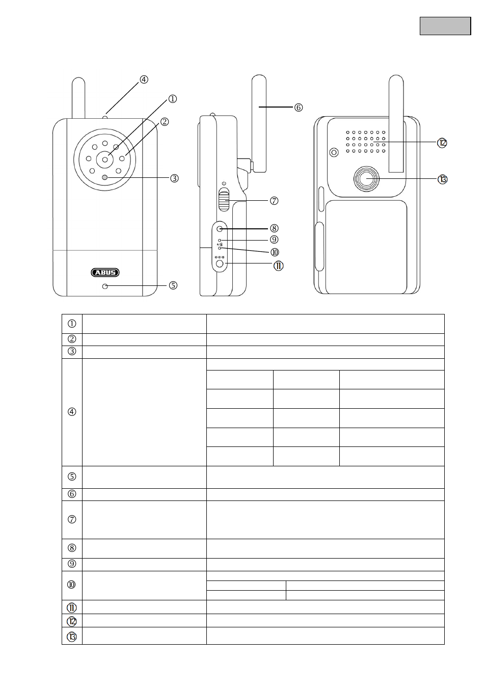 ABUS CASA30500 Operating instructions User Manual | Page 14 / 46