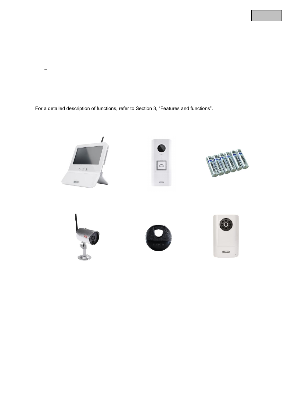 ABUS CASA30500 Operating instructions User Manual | Page 6 / 46