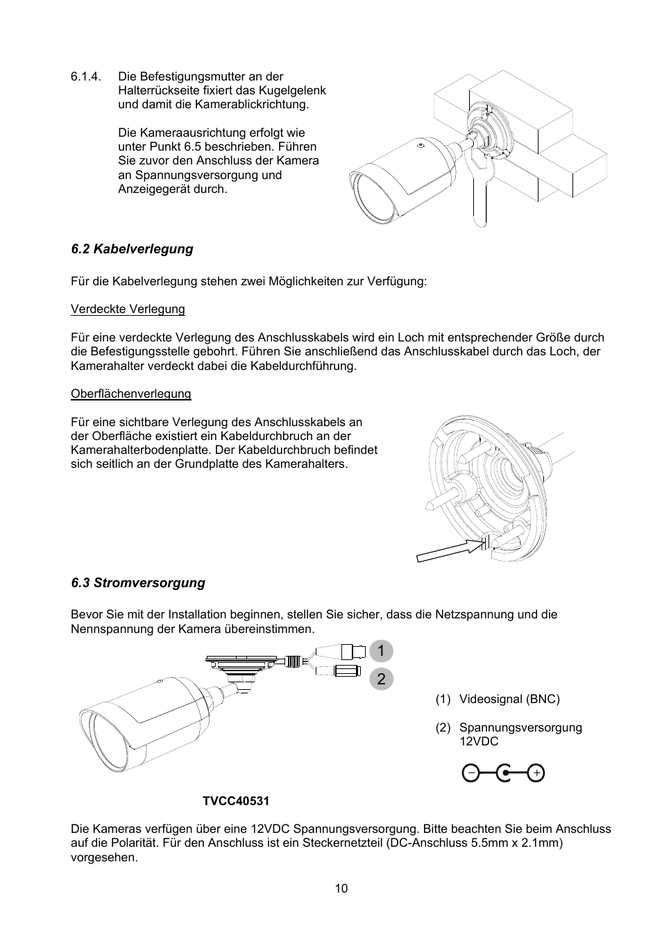 ABUS TVCC40531 User Manual | Page 10 / 75