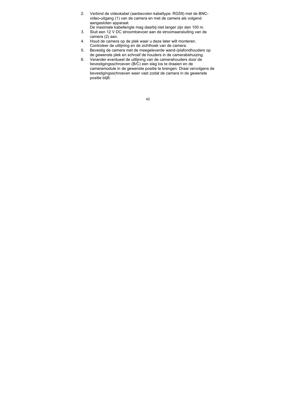 ABUS TV7512 User Manual | Page 42 / 54