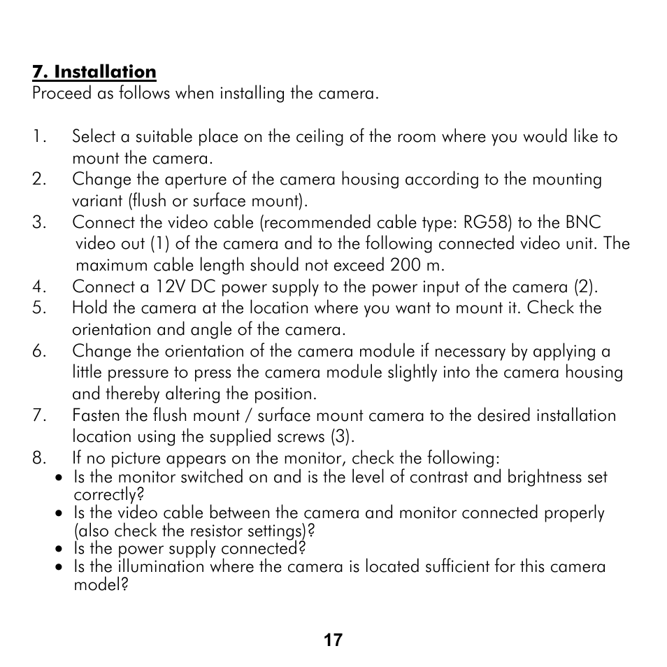 ABUS TV7019 User Manual | Page 17 / 56