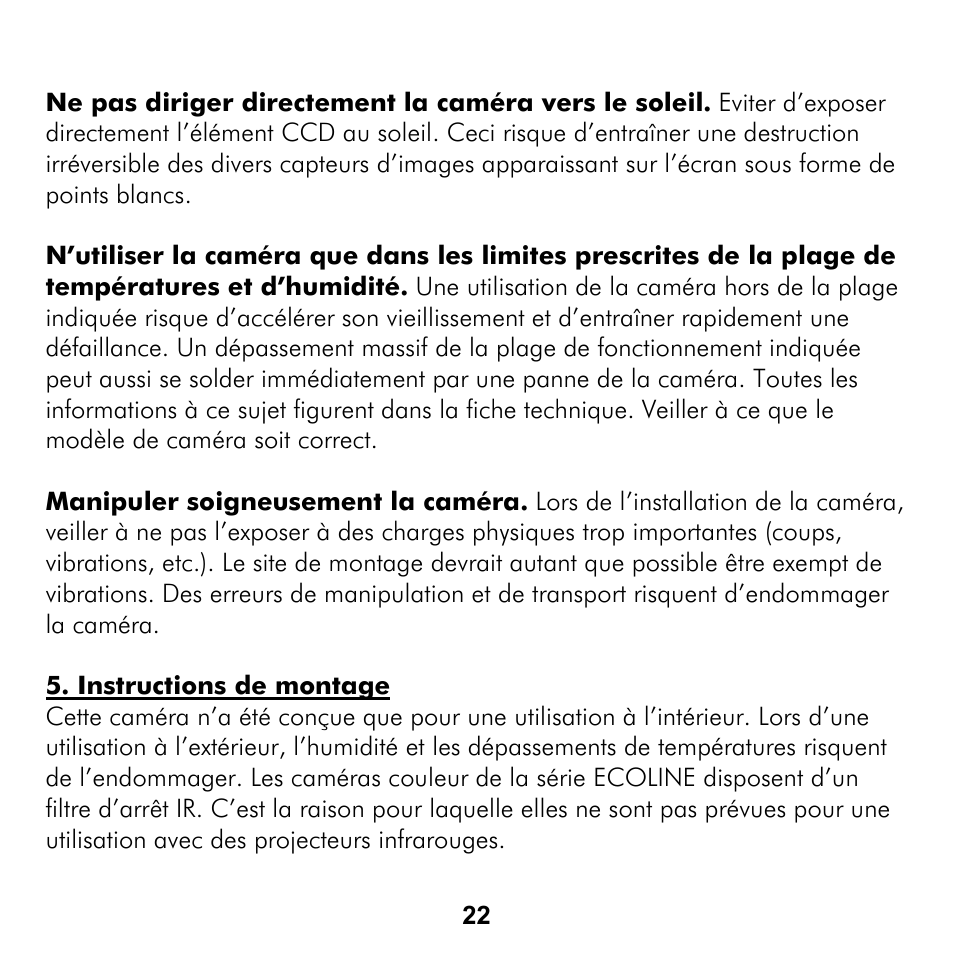 ABUS TV7019 User Manual | Page 22 / 56