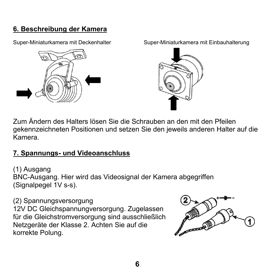 ABUS TV7150 User Manual | Page 6 / 28