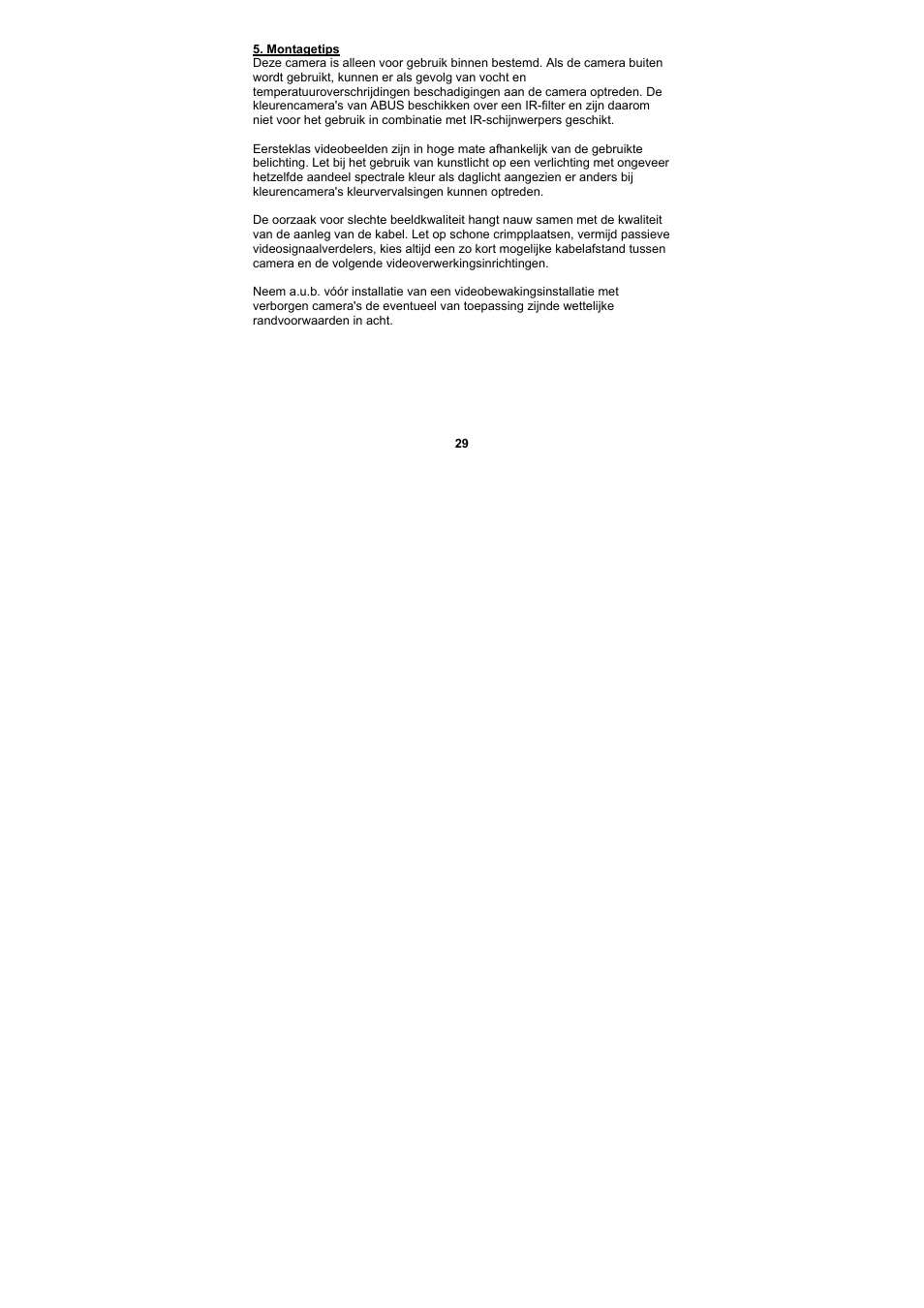ABUS TVCC12010 User Manual | Page 29 / 48