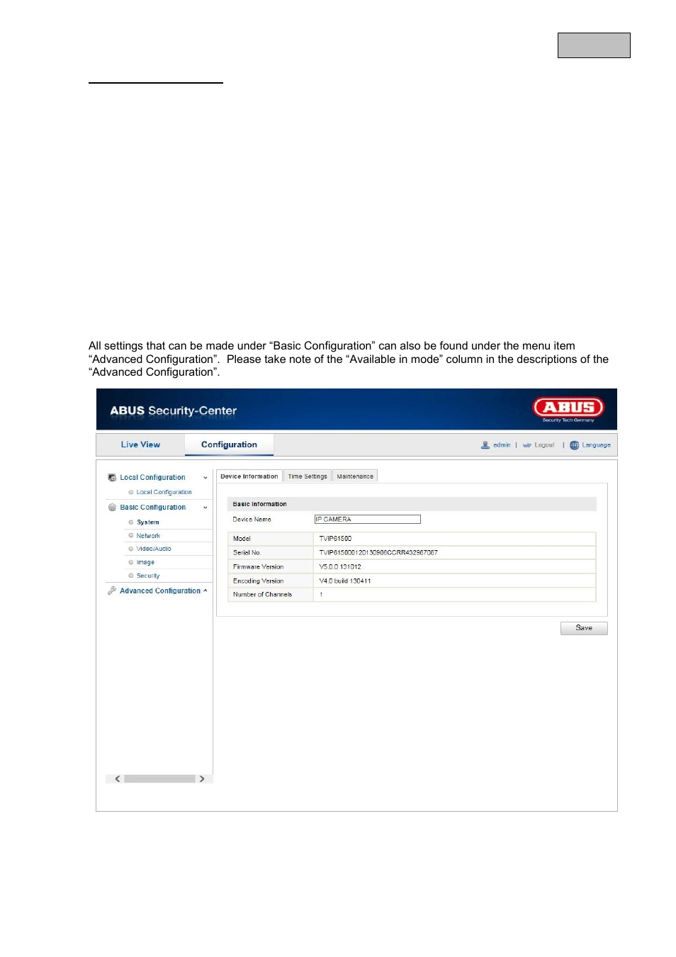 ABUS TVIP61500 Operating instructions User Manual | Page 67 / 487