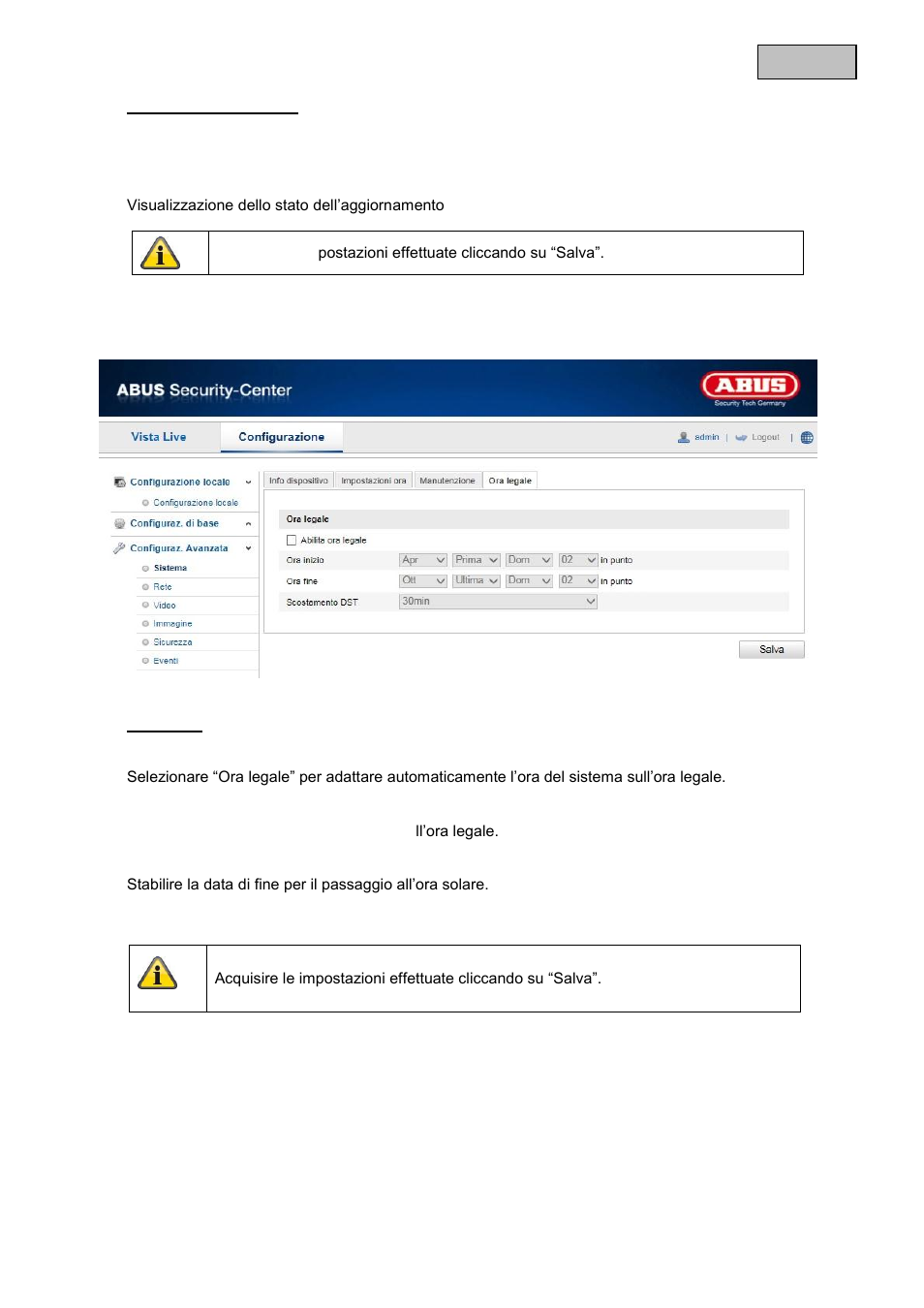 Italiano | ABUS TVIP41500 Operating instructions User Manual | Page 418 / 498