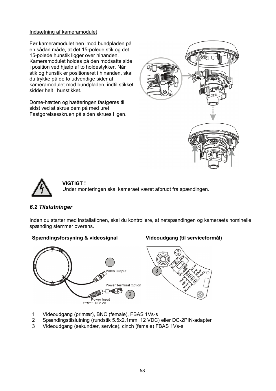 ABUS TVCC35510 User Manual | Page 58 / 63