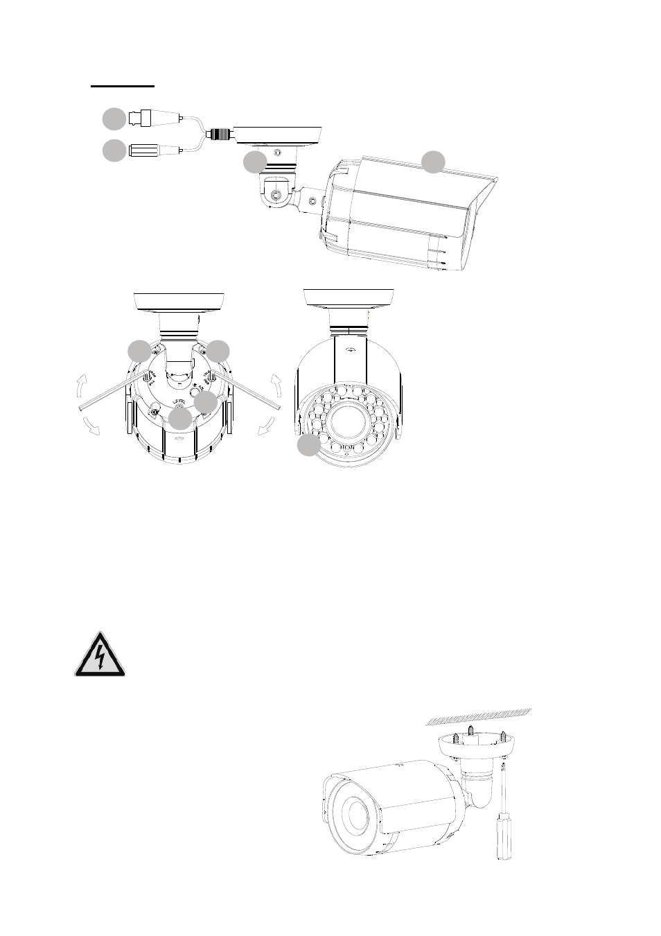 Montage | ABUS TVCC60000-TVCC60030 User Manual | Page 10 / 84