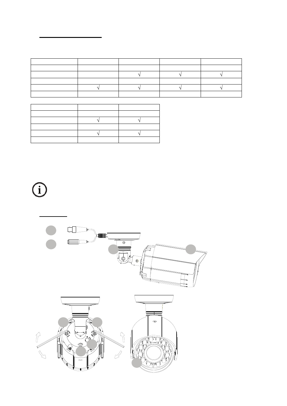 Produktbeskrivelse, Montage | ABUS TVCC60000-TVCC60030 User Manual | Page 74 / 84