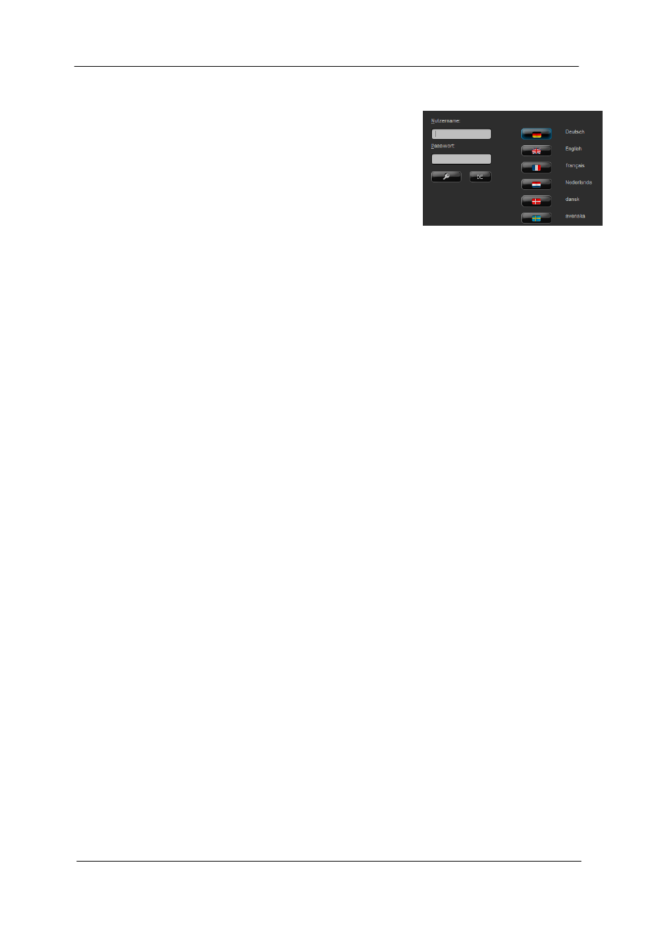 Log-in, User interface, Interface layout | ABUS TV3220 User Manual | Page 13 / 171