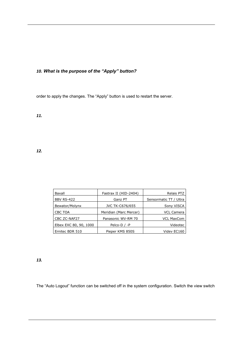 ABUS TV3220 User Manual | Page 164 / 171