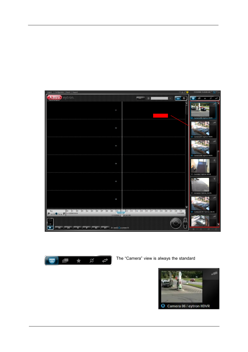Switching the slide elements | ABUS TV3220 User Manual | Page 24 / 171