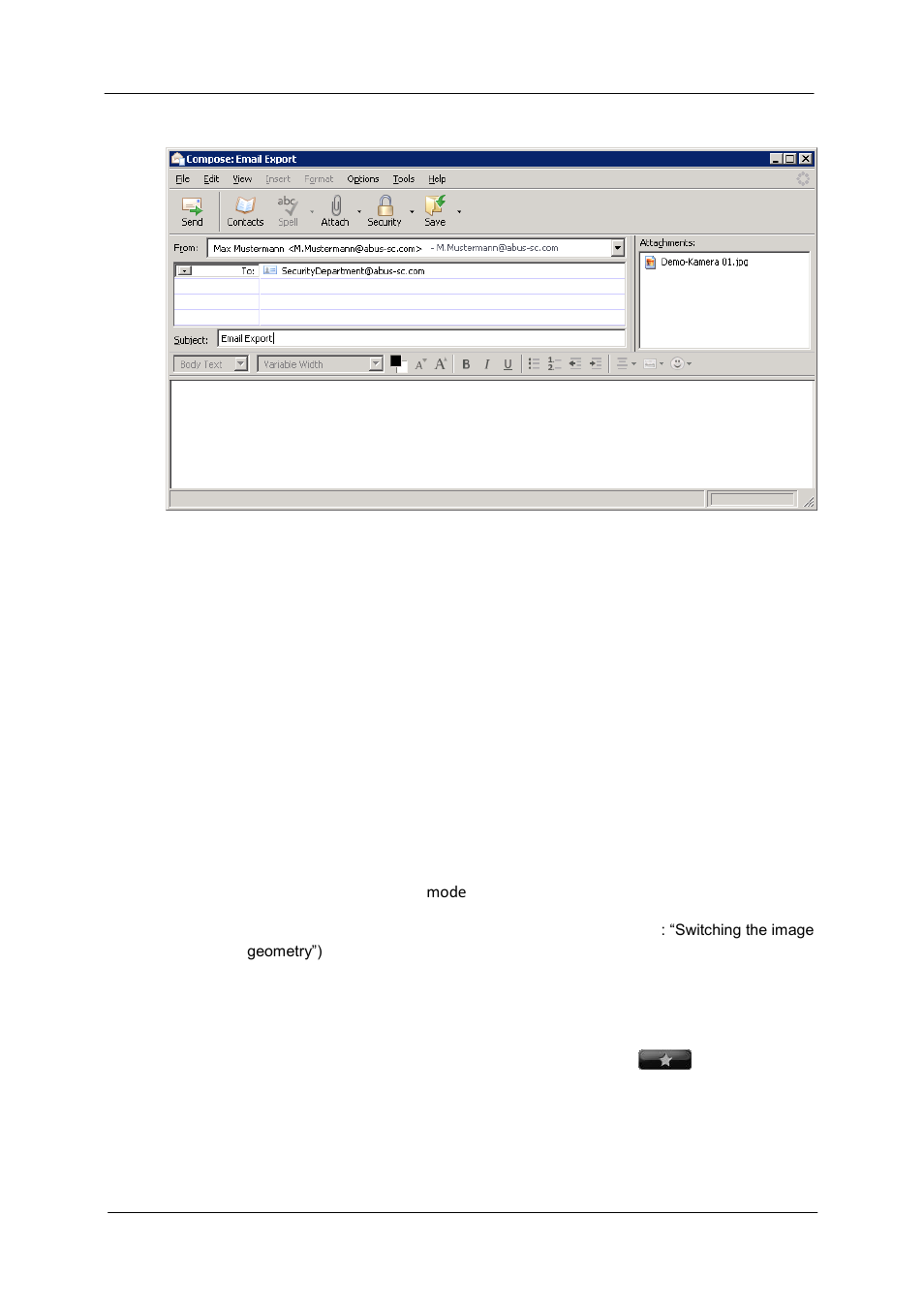 Creating favourites | ABUS TV3220 User Manual | Page 41 / 171