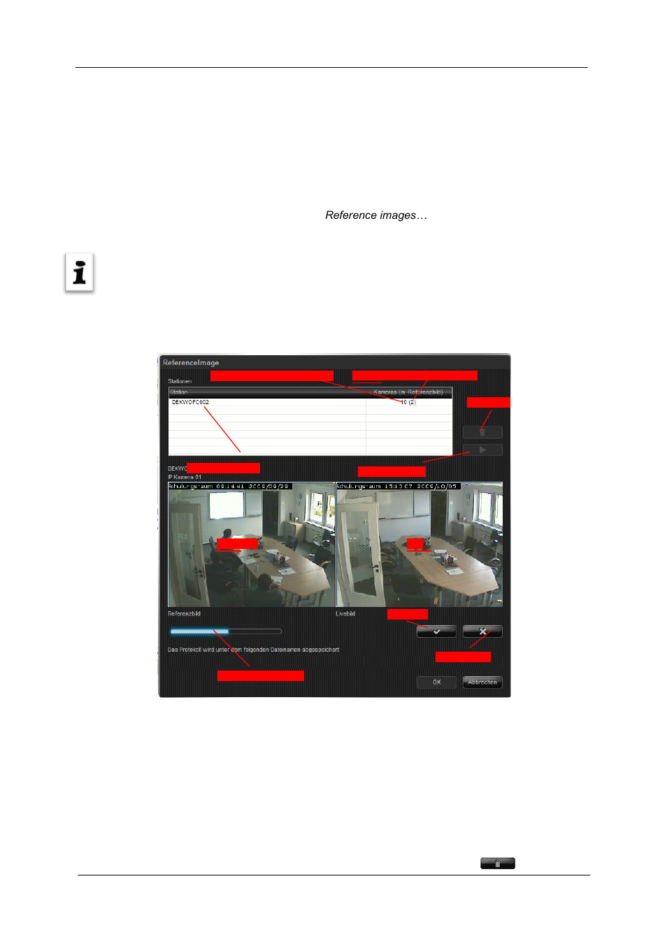 Reference image comparison | ABUS TV3220 User Manual | Page 46 / 171