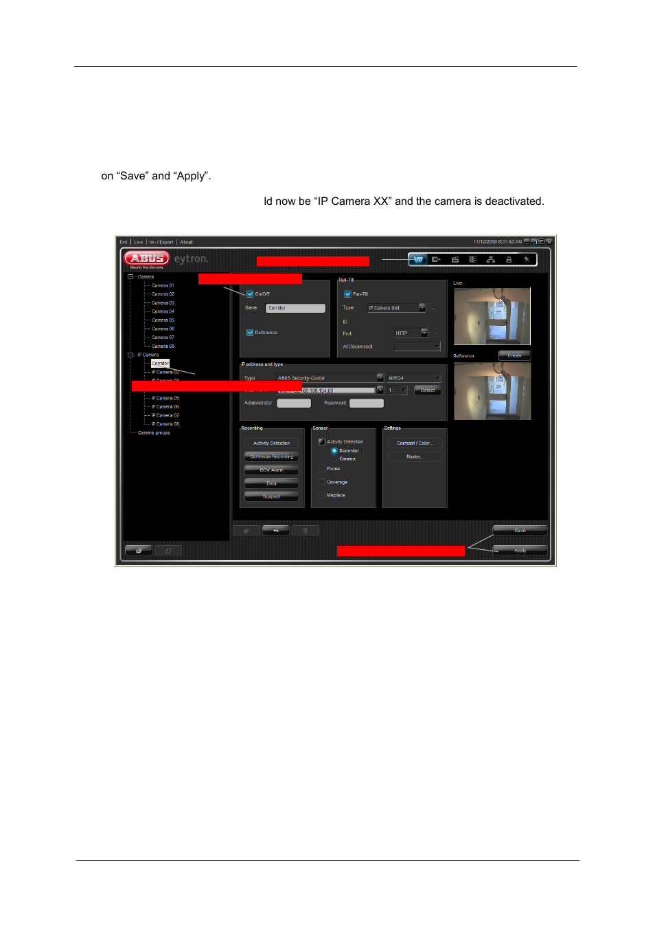 ABUS TV3220 User Manual | Page 57 / 171