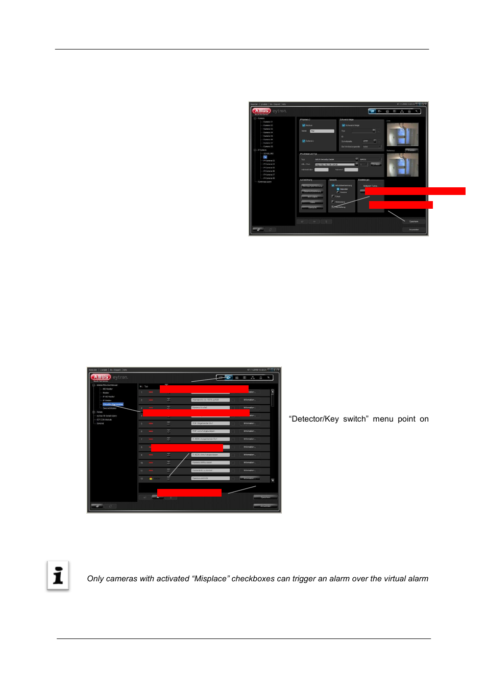 Setting up the camera anti-swivel protection | ABUS TV3220 User Manual | Page 58 / 171