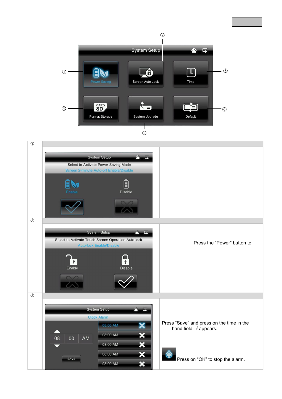 System settings | ABUS TVAC16000B User Manual | Page 26 / 139