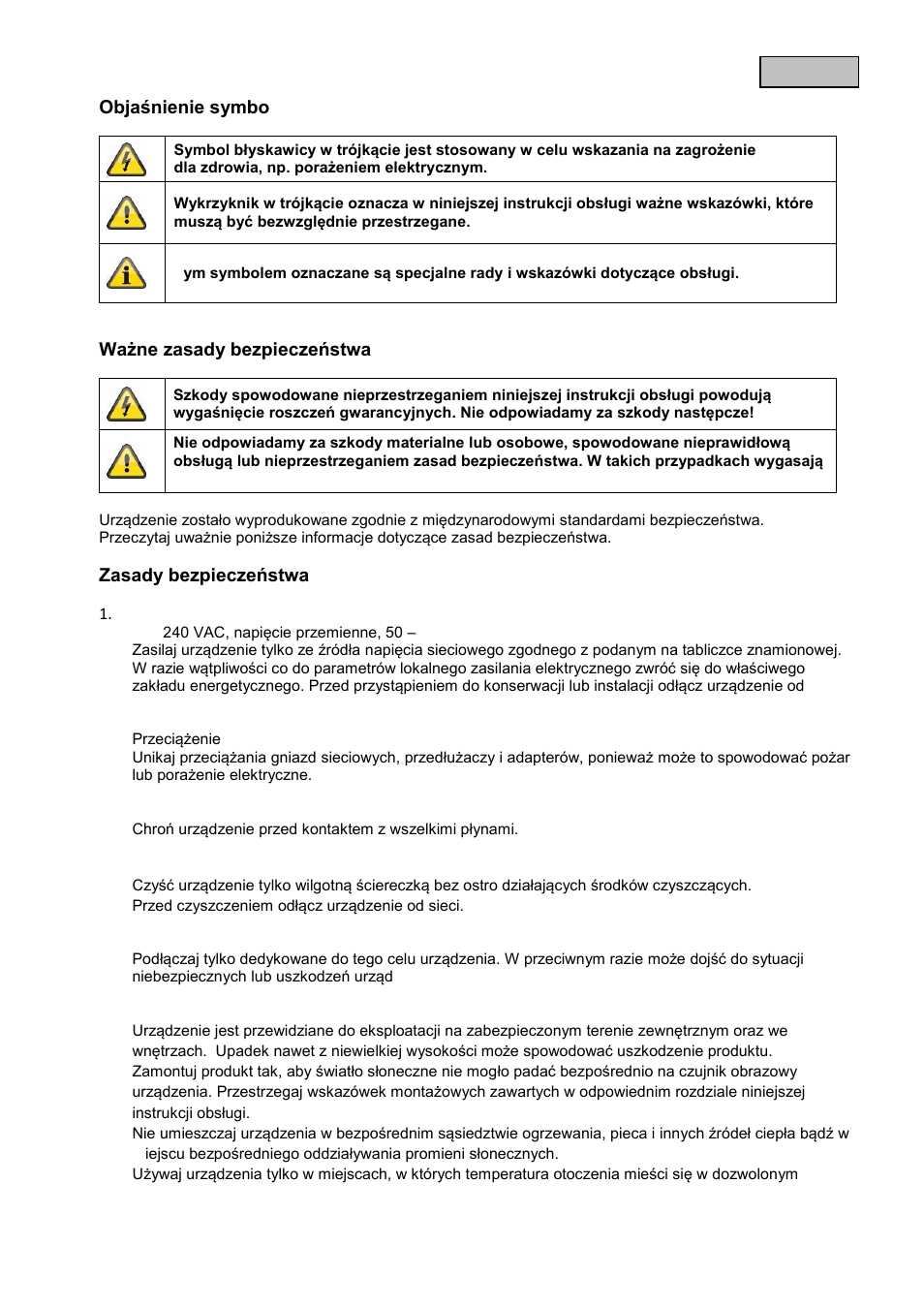 ABUS TVAC16000B User Manual | Page 39 / 139
