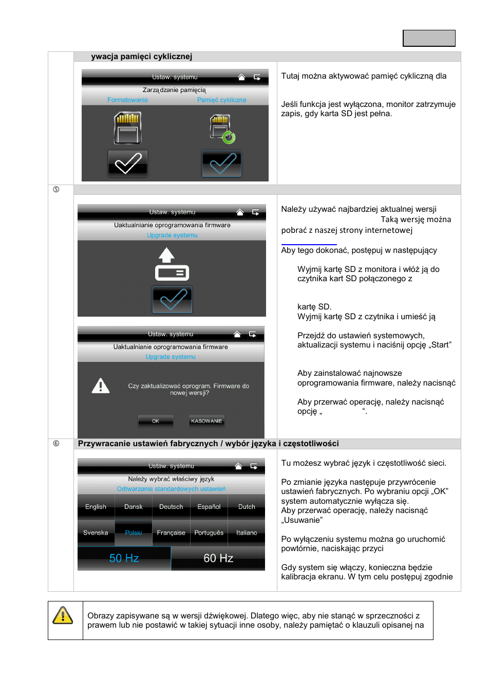 ABUS TVAC16000B User Manual | Page 61 / 139