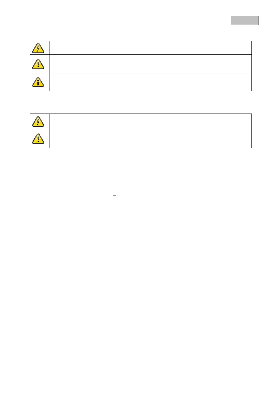 Symbolforklaring, Vigtige sikkerhedshenvisninger, Sikkerhedshenvisninger | ABUS TVAC16000B User Manual | Page 72 / 139