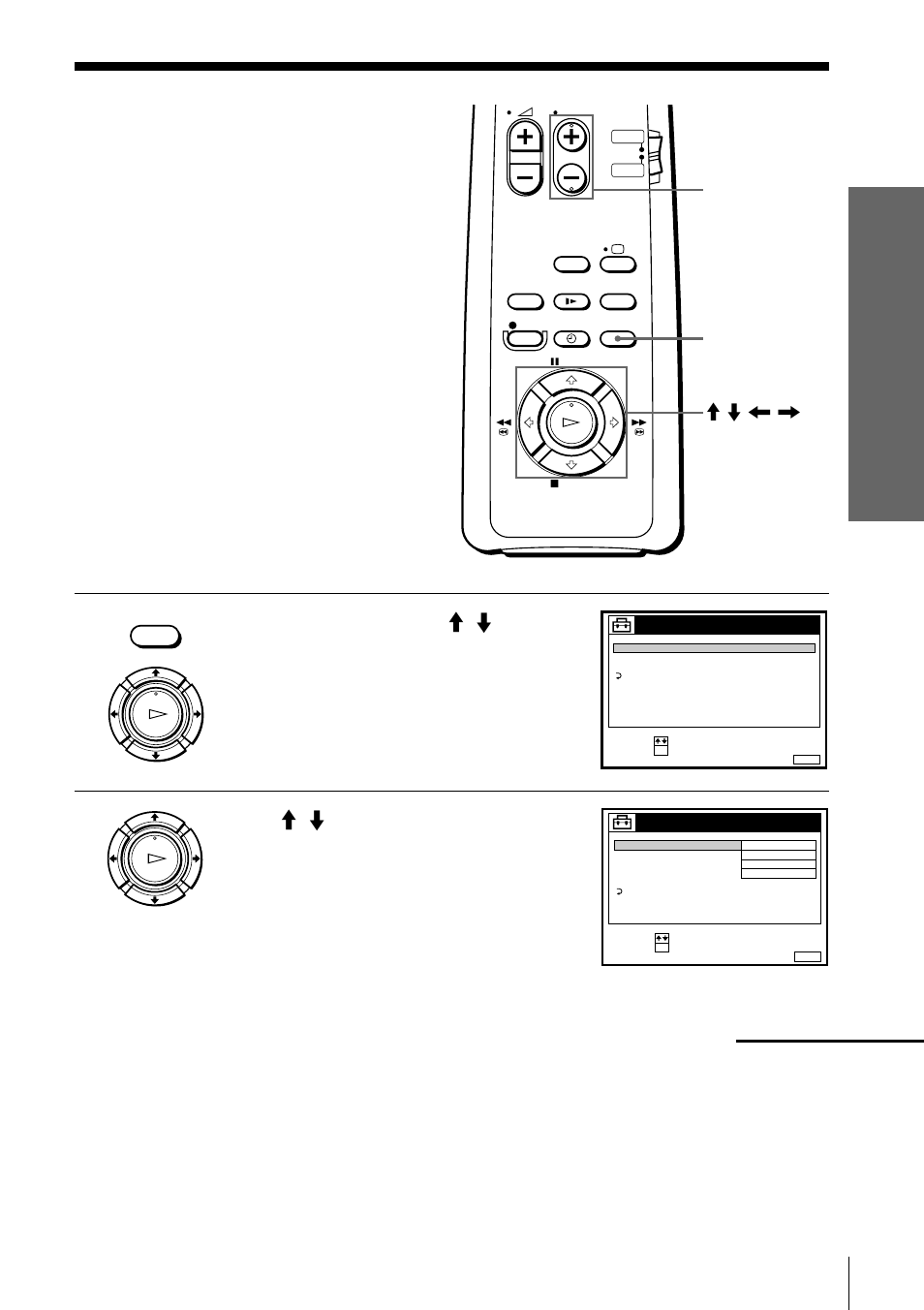 Presetting channels, Press >/. to highlight tuner, then press ok, Getting started | Prog +/– > / . / ? / / ok menu, Continued | Sony SLV-SE10EG User Manual | Page 17 / 56