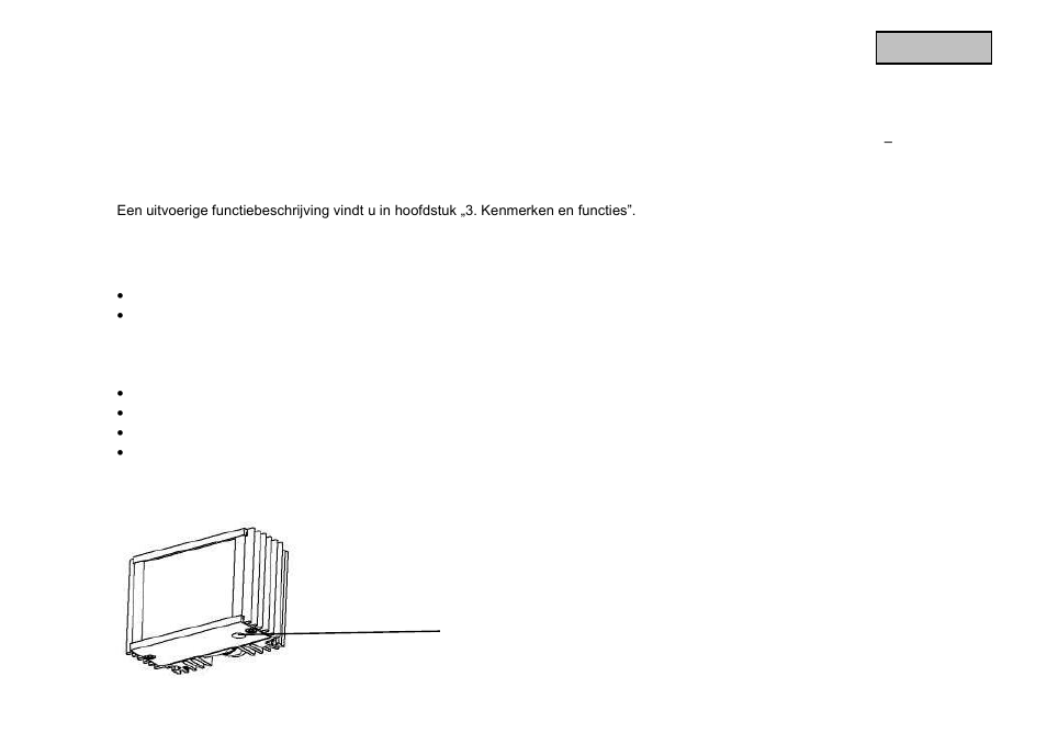 Gebruik volgens voorschrift, Leveringsomvang, Kenmerken en functies | Beschrijving van de schijnwerpers | ABUS TVAC711x0 User Manual | Page 46 / 90