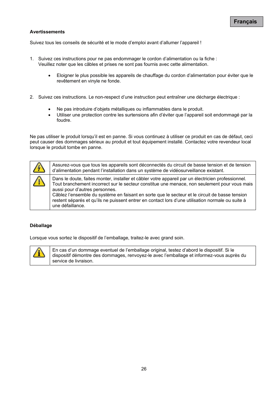 ABUS TVAC35500–TVAC35520 User Manual | Page 26 / 52