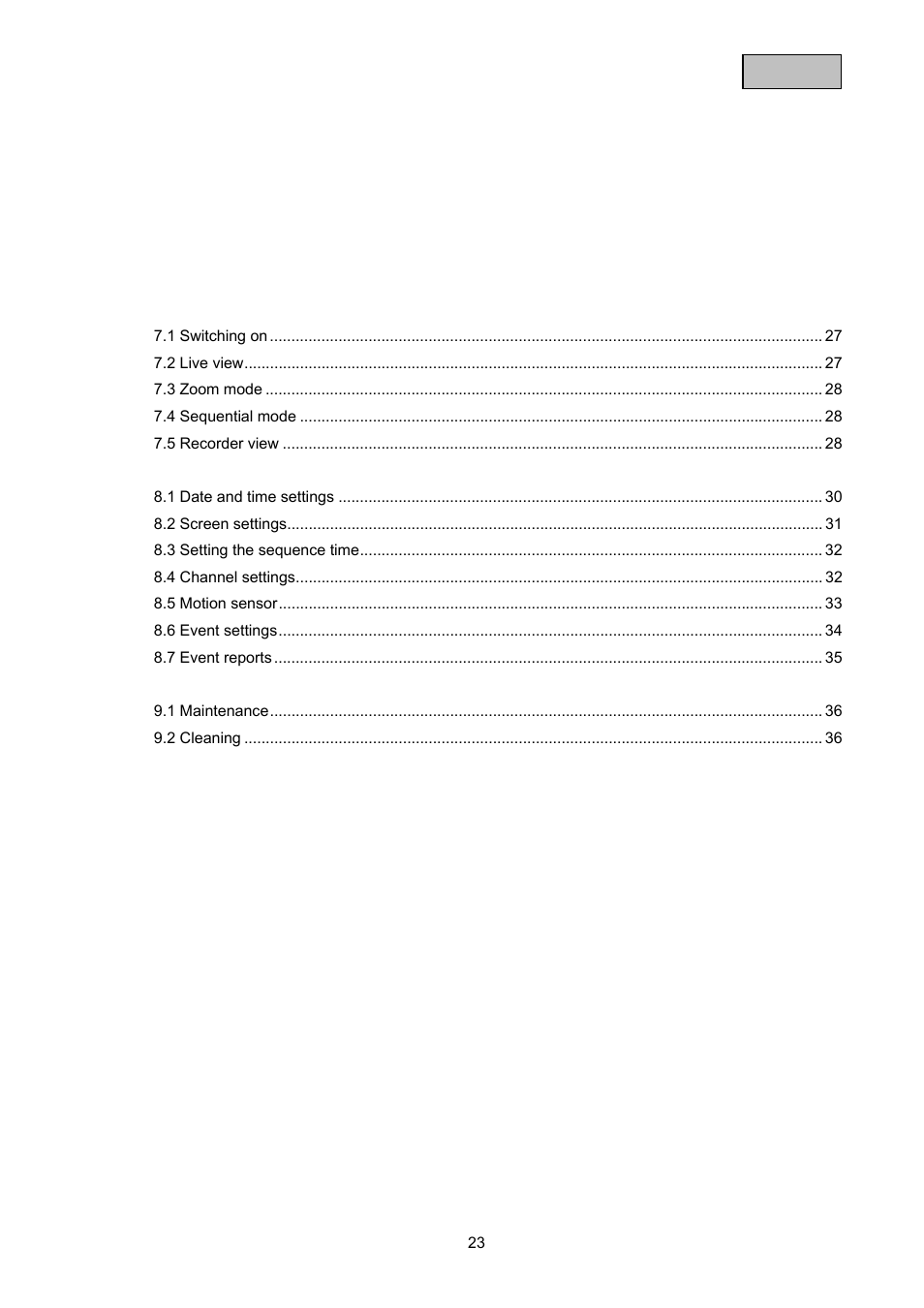 ABUS TVAC21000 User Manual | Page 26 / 98
