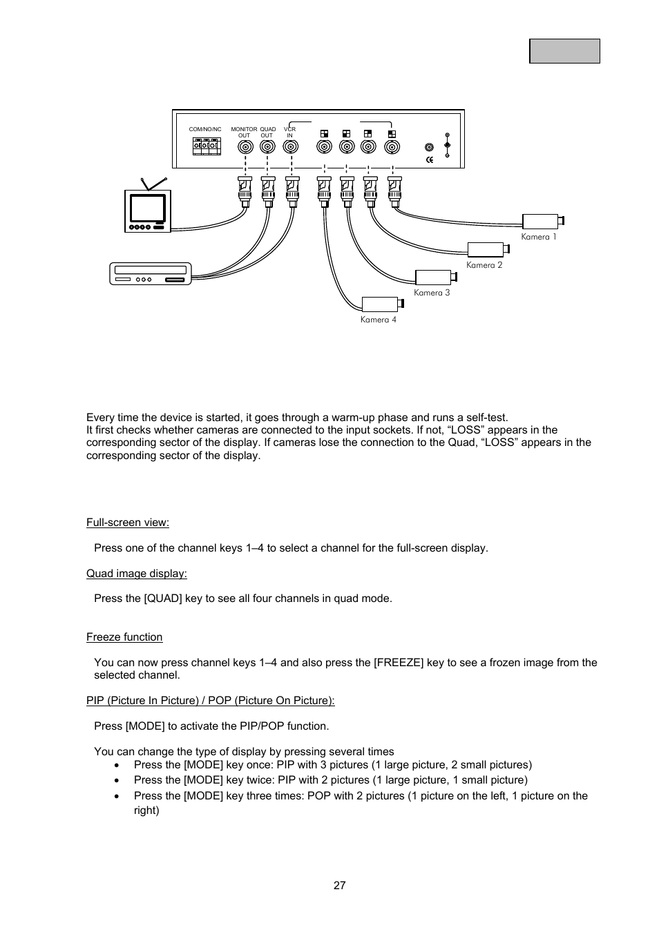 English 6. system design, Function description | ABUS TVAC21000 User Manual | Page 30 / 98