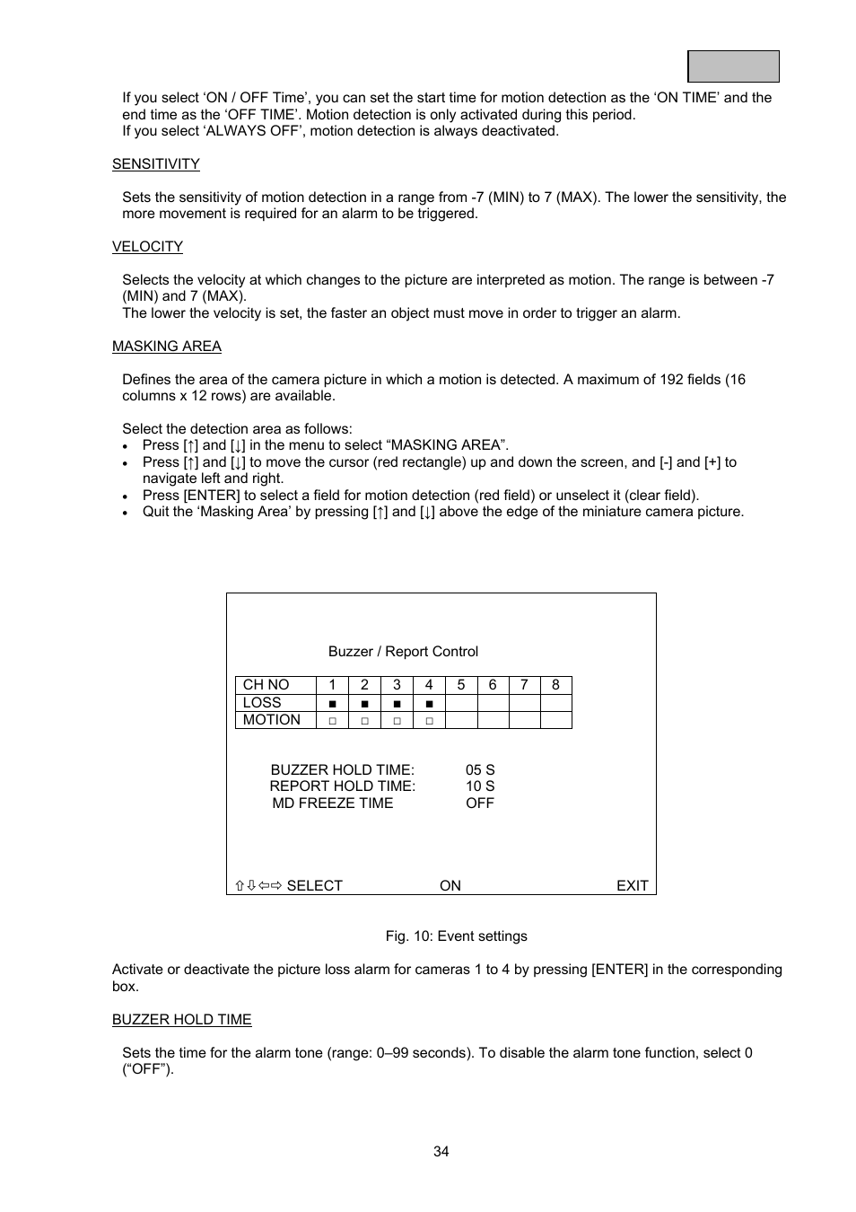 ABUS TVAC21000 User Manual | Page 37 / 98