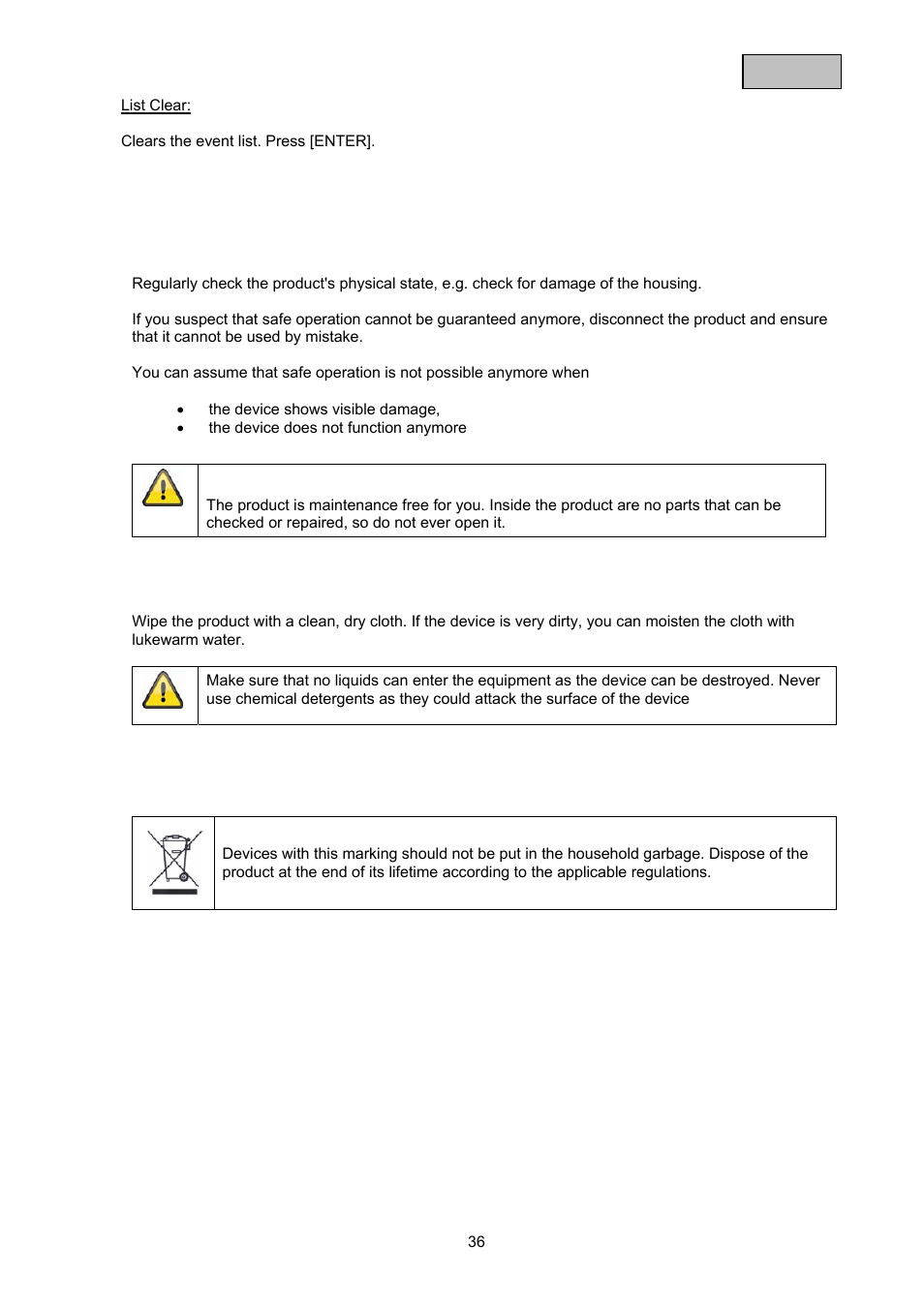 ABUS TVAC21000 User Manual | Page 39 / 98