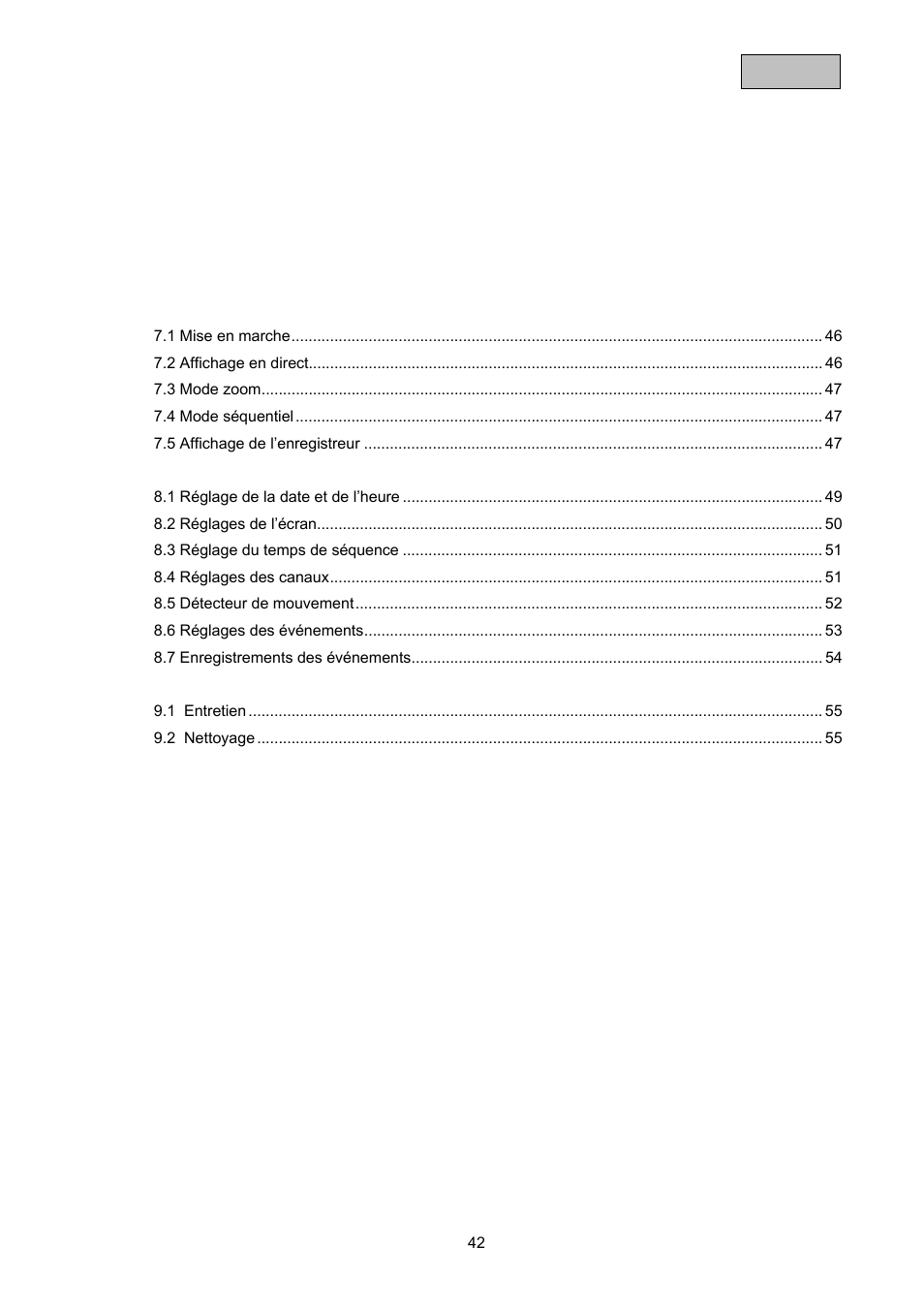 ABUS TVAC21000 User Manual | Page 45 / 98
