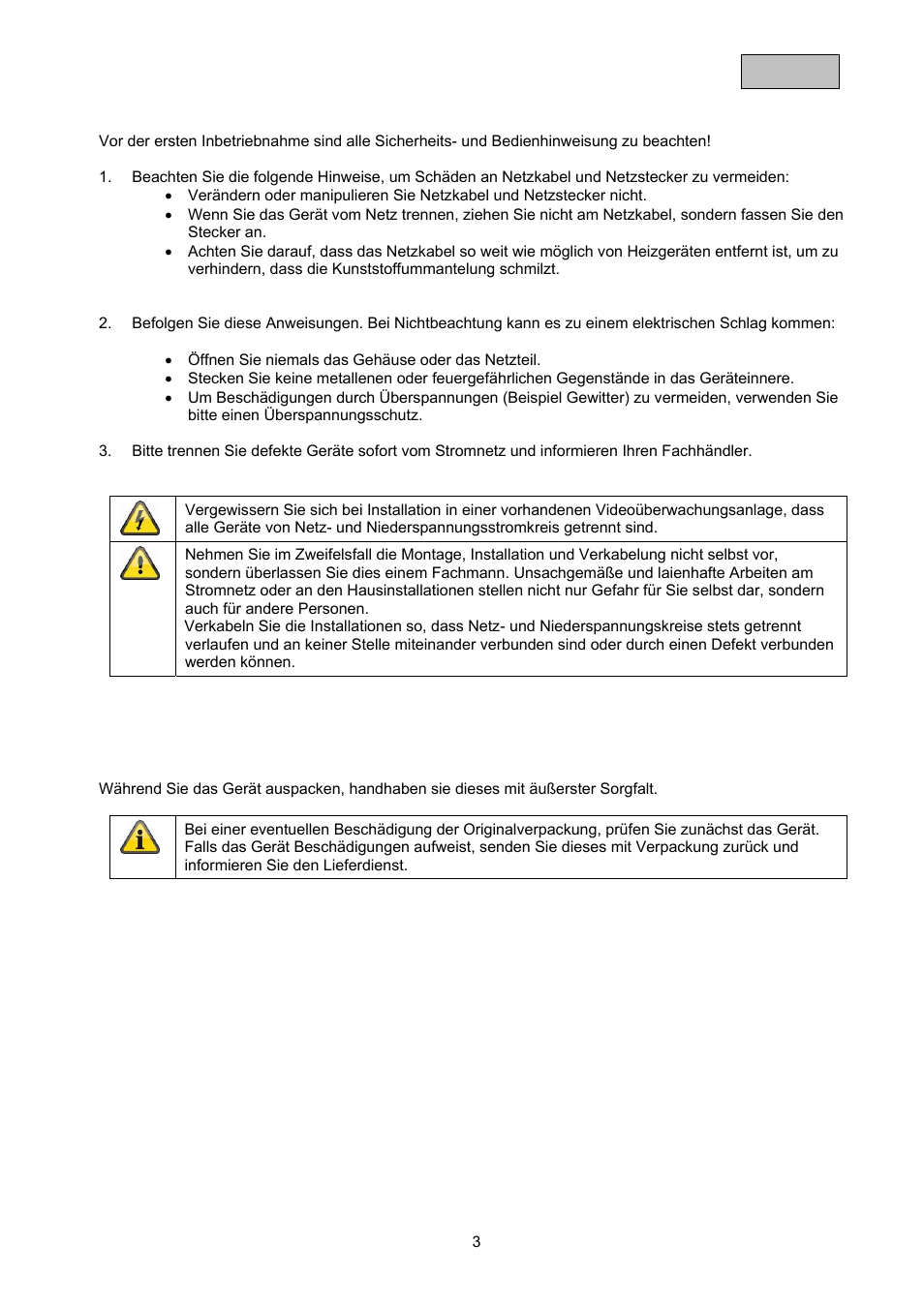 ABUS TVAC21000 User Manual | Page 6 / 98