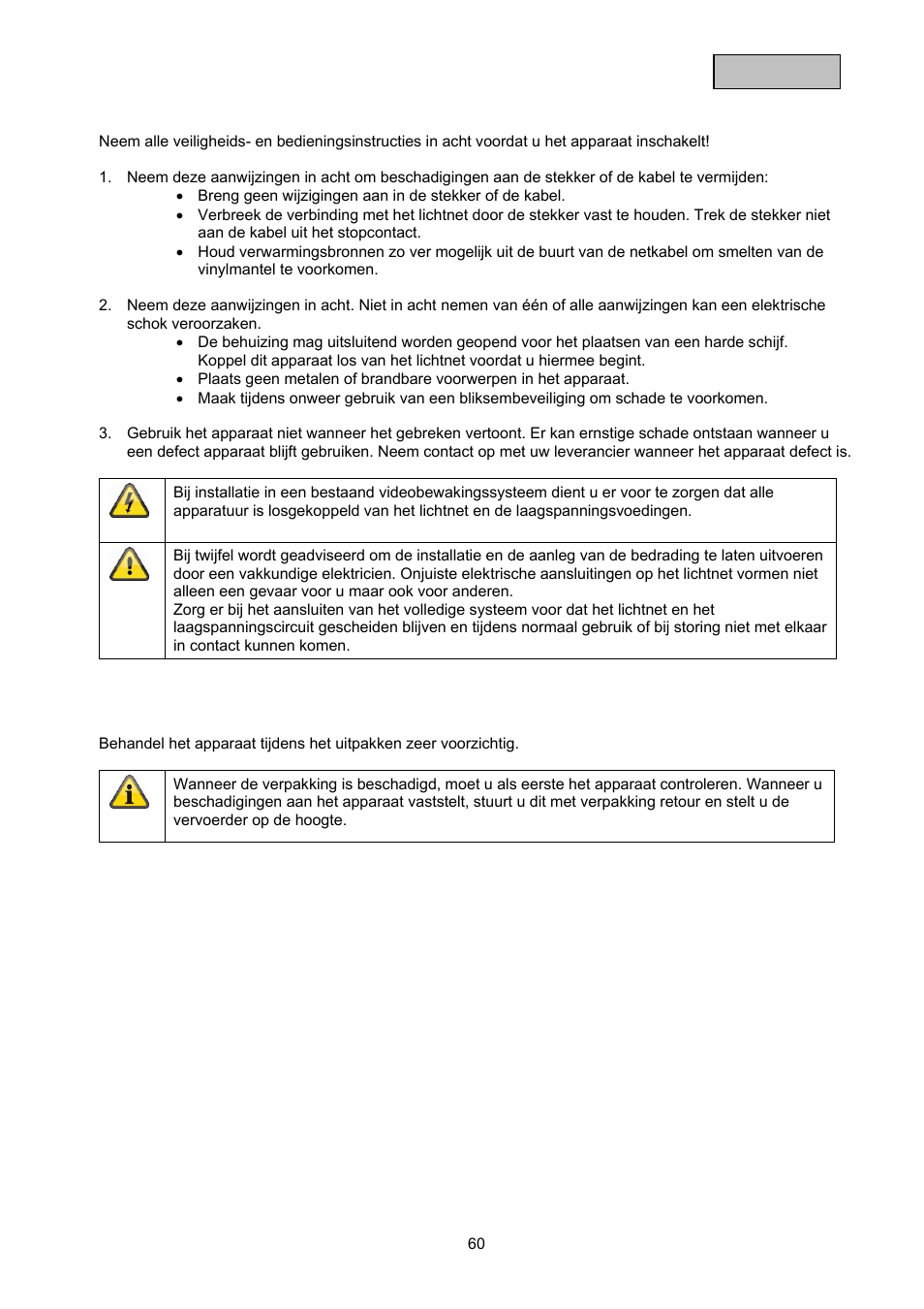 ABUS TVAC21000 User Manual | Page 63 / 98