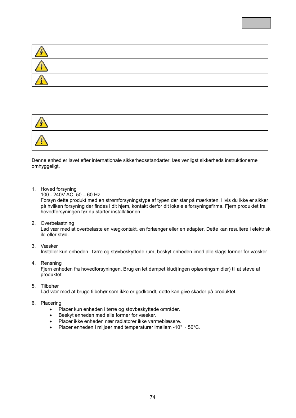 ABUS TVAC21000 User Manual | Page 81 / 98
