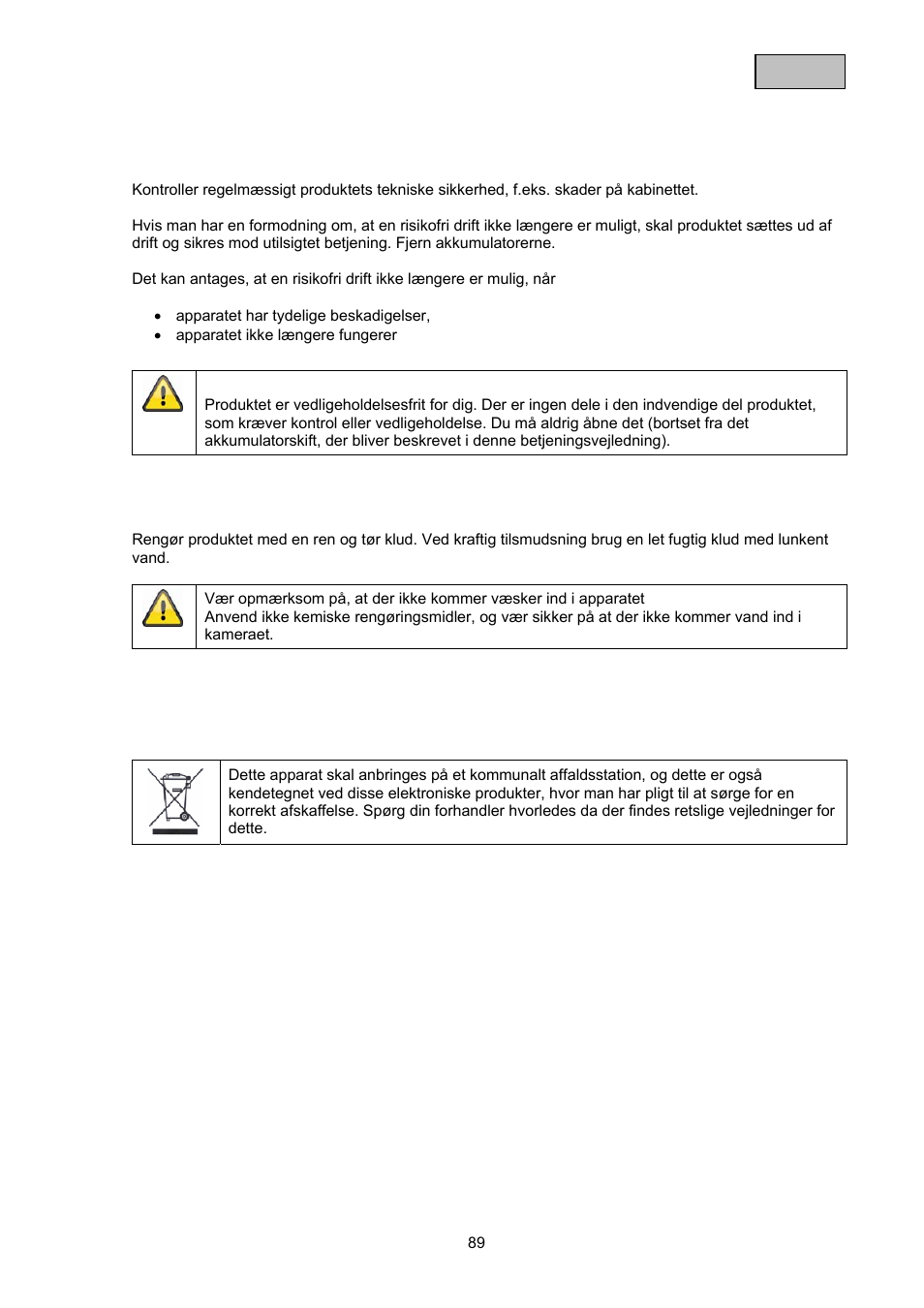 ABUS TVAC21000 User Manual | Page 96 / 98