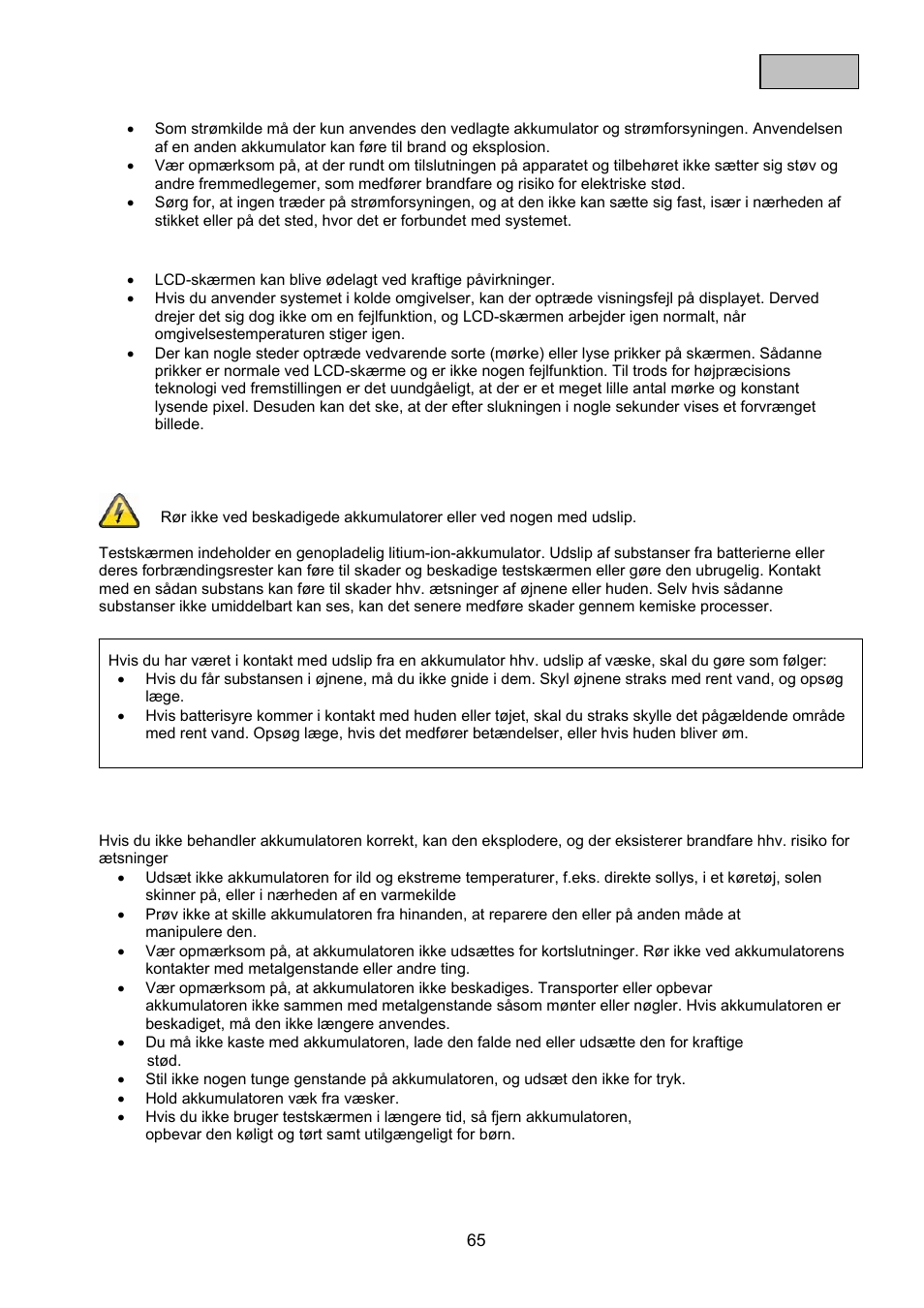 ABUS TVAC10100 User Manual | Page 65 / 76