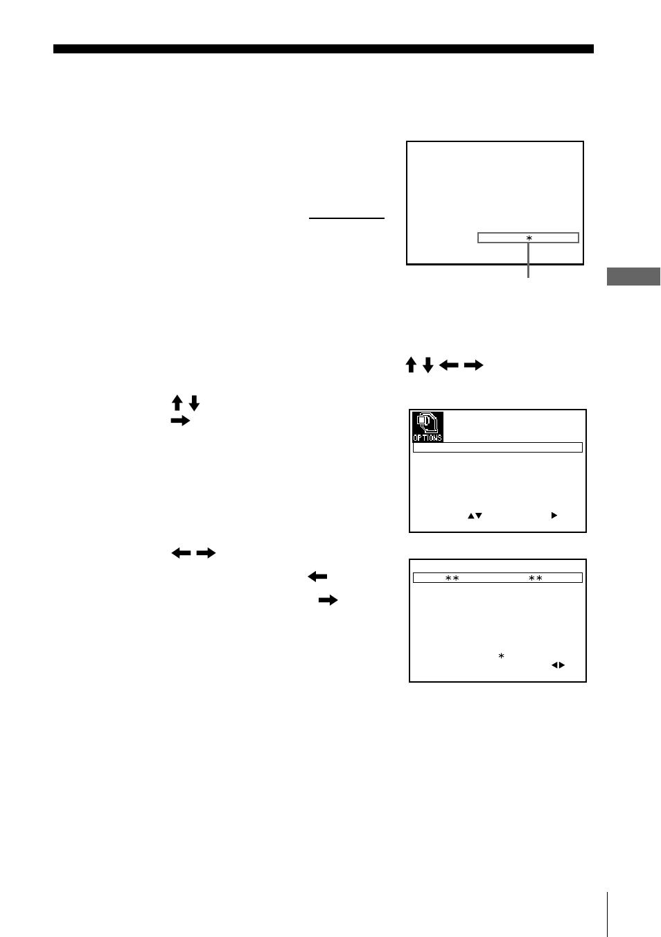 Adjusting the picture, Adjusting the tracking, Adjusting the picture sharpness | Press m/m to highlight picture, then press, Press menu to exit the menu | Sony SLV-SE210D User Manual | Page 47 / 61
