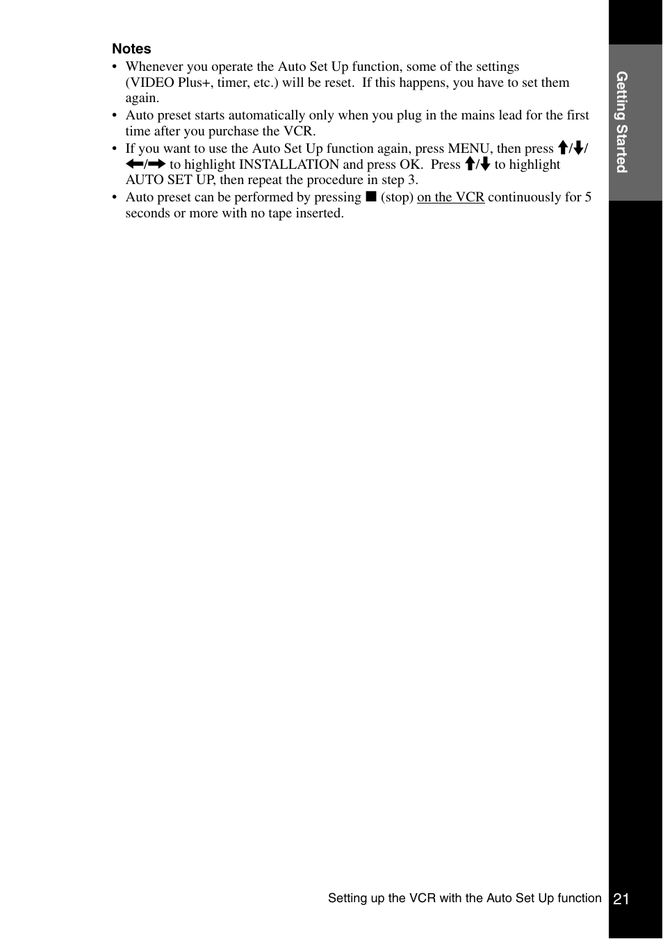 N* (2, On* (2 | Sony SLV-SE230G User Manual | Page 21 / 76