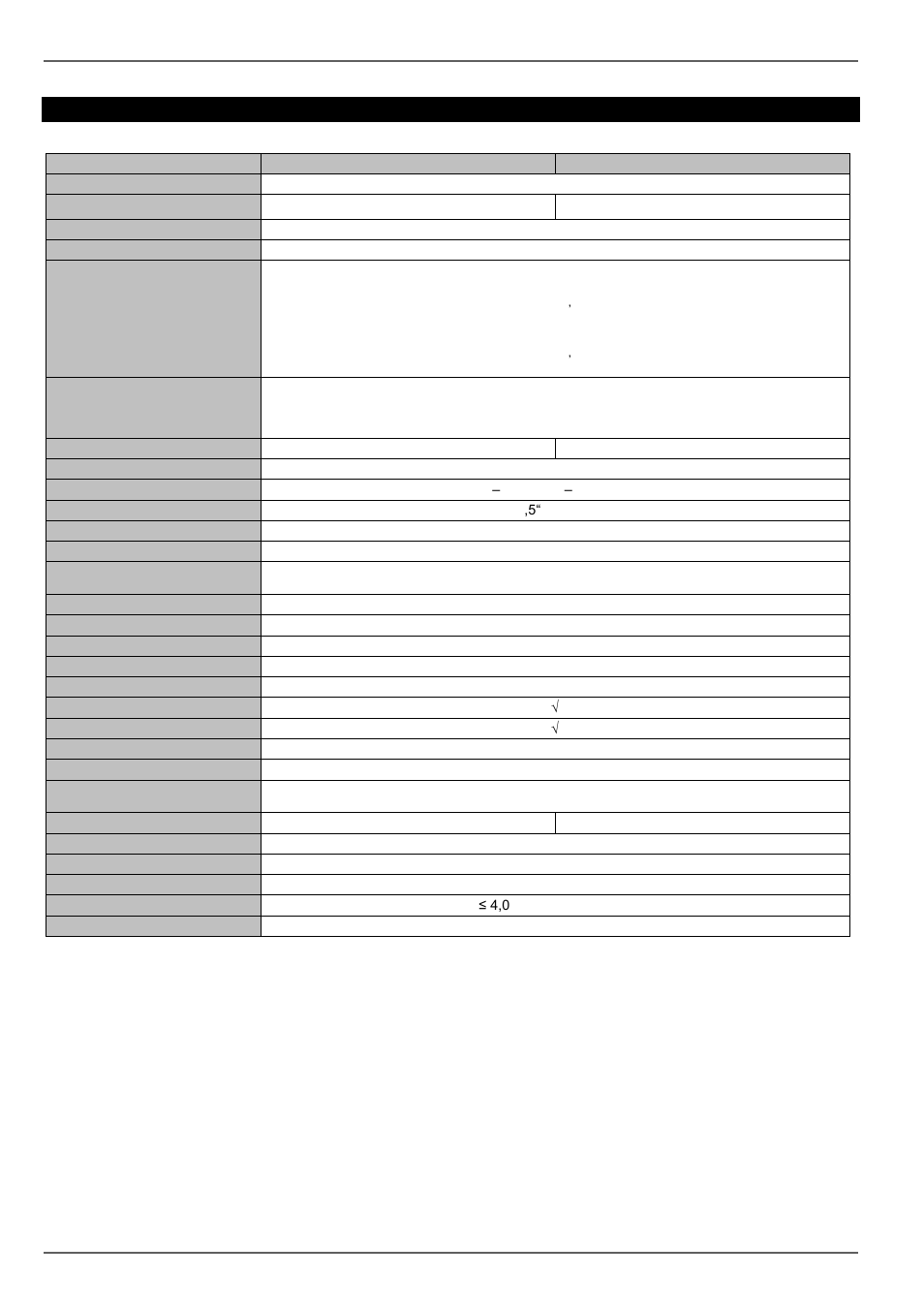 Technische daten | ABUS TVHD80110 Operating instructions User Manual | Page 52 / 408